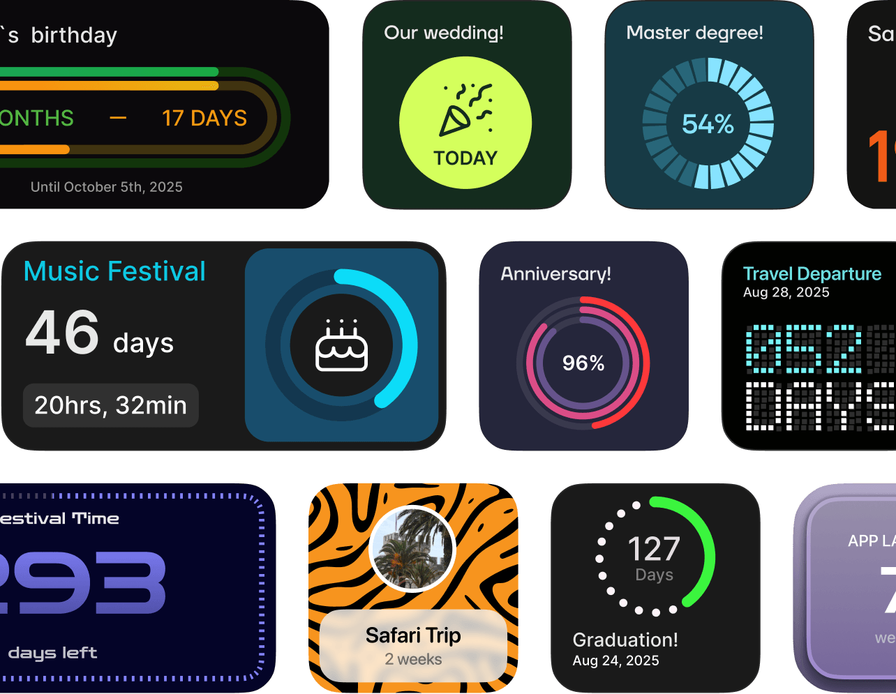 Insparetion widgets example